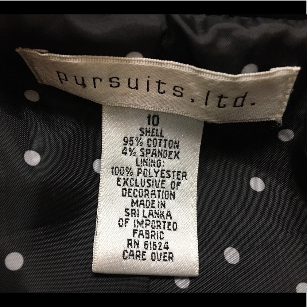 Lined Fall/Spring Navy Jacket - image 6